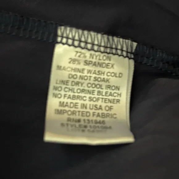 Jude Connally Navy Ruffle Dress, M - Picture 5 of 5